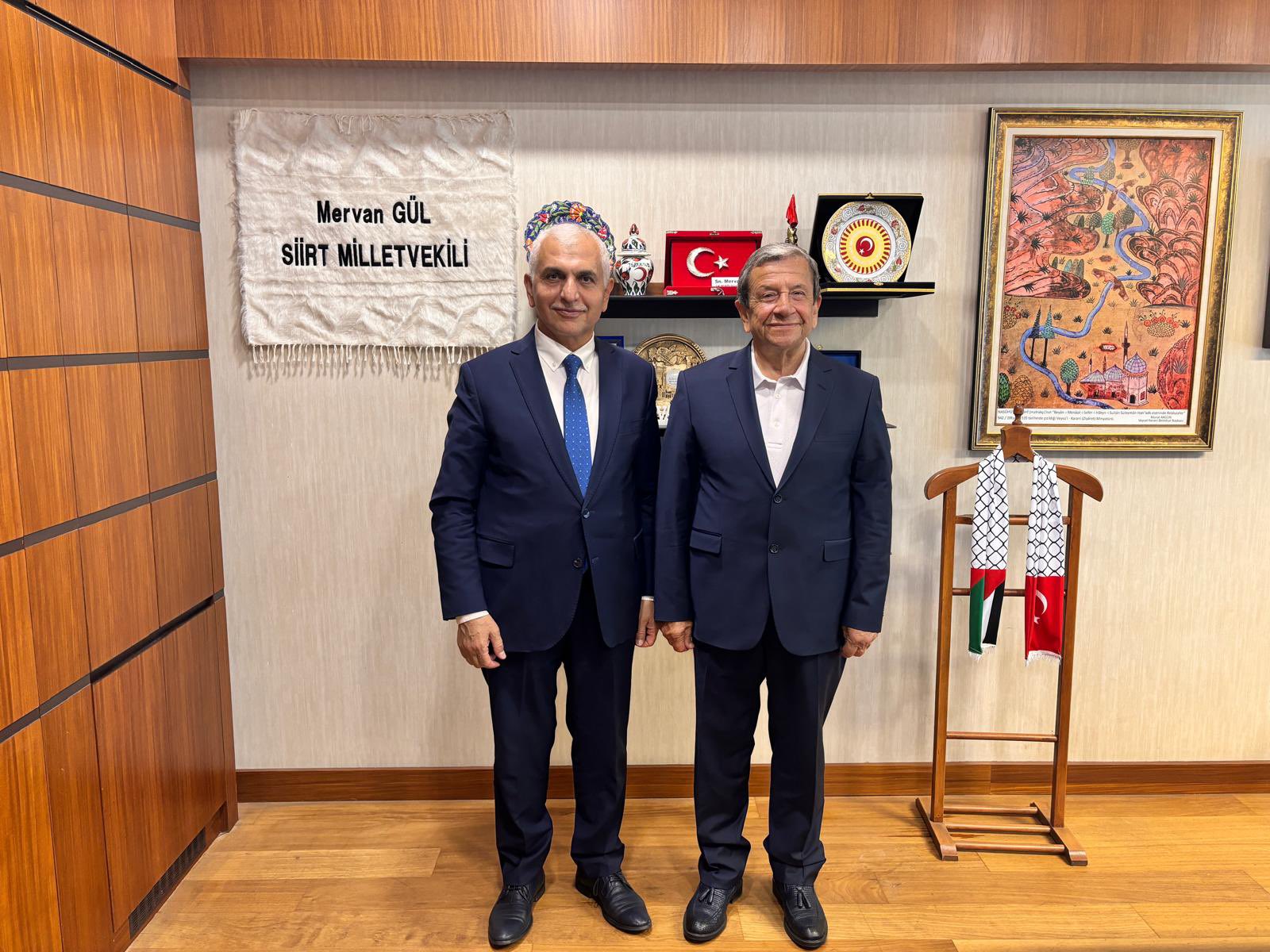 Şırnaklı Vekilden Siirt Milletvekili Gül’e Ziyaret | Siirt Olay Haber Şırnaklı Vekilden Siirt Milletvekili Gül’e Ziyaret | Siirt Olay Haber