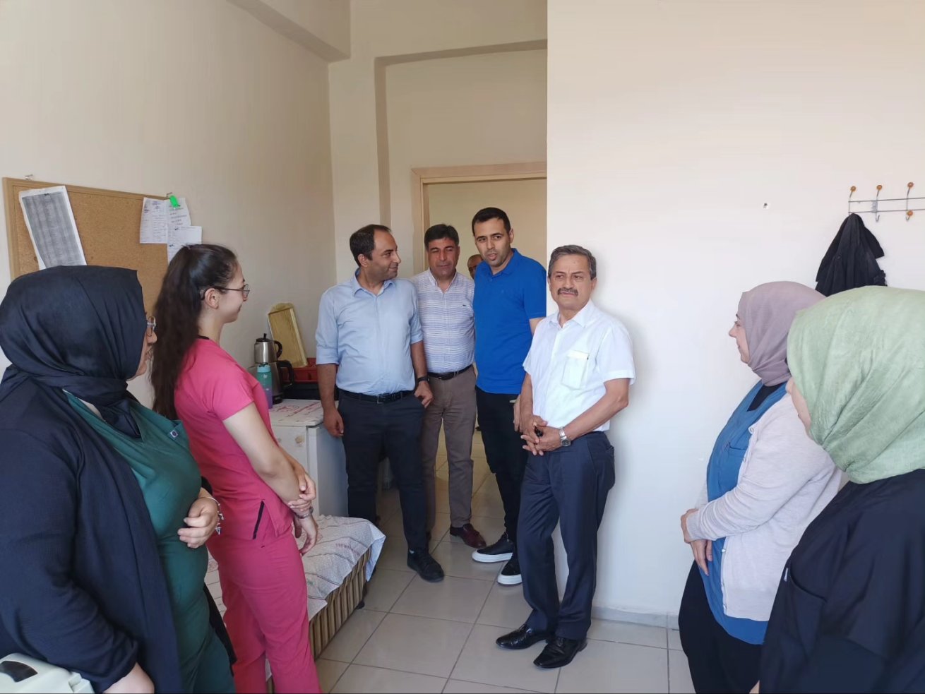 Şirvan Hastanesinde İnceleme | Siirt Olay Haber Şirvan Hastanesinde İnceleme | Siirt Olay Haber