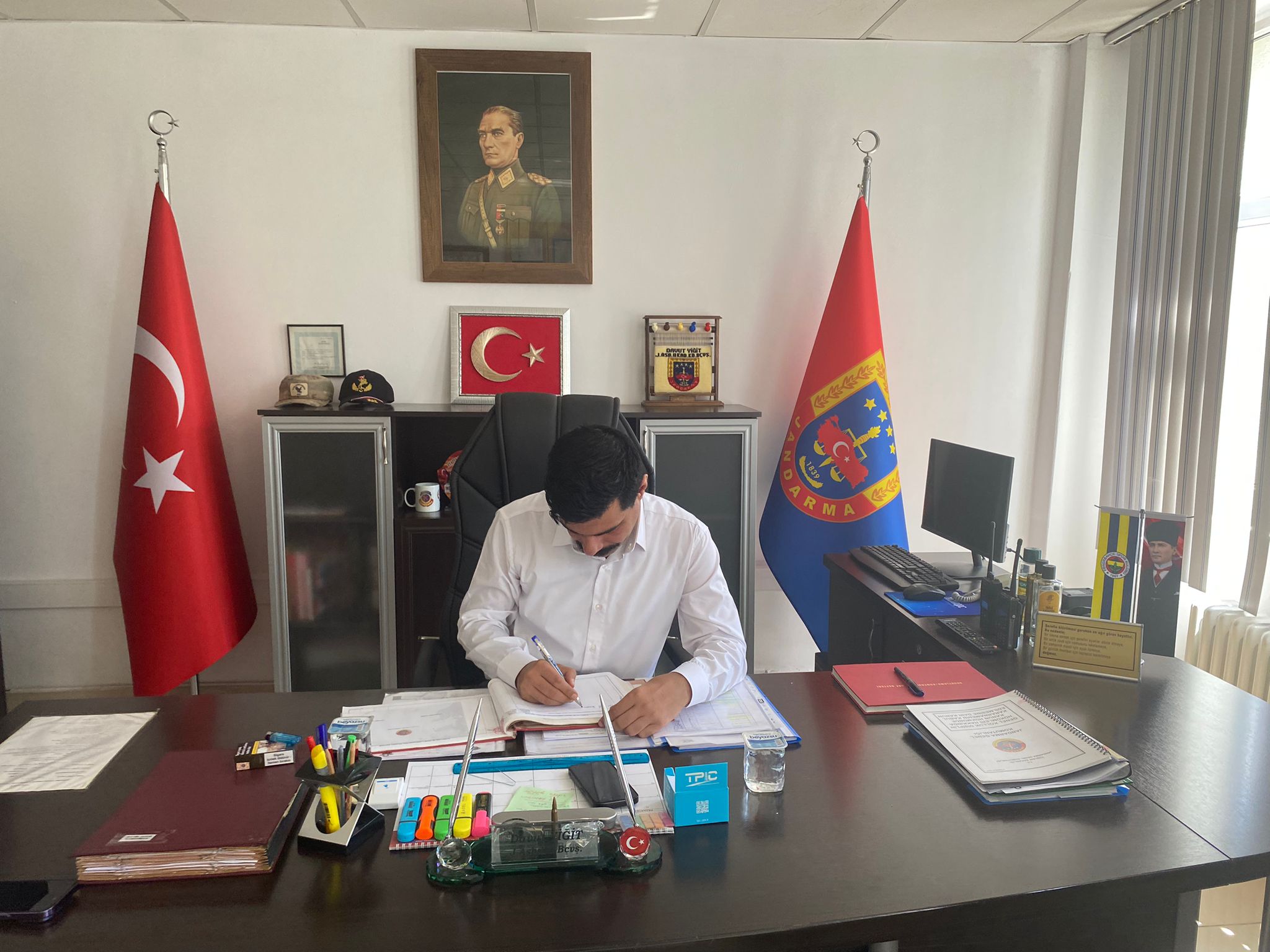 Baykan Kaymakamı Asayiş Komando Bölük Komutanlığını Ziyaret Etti