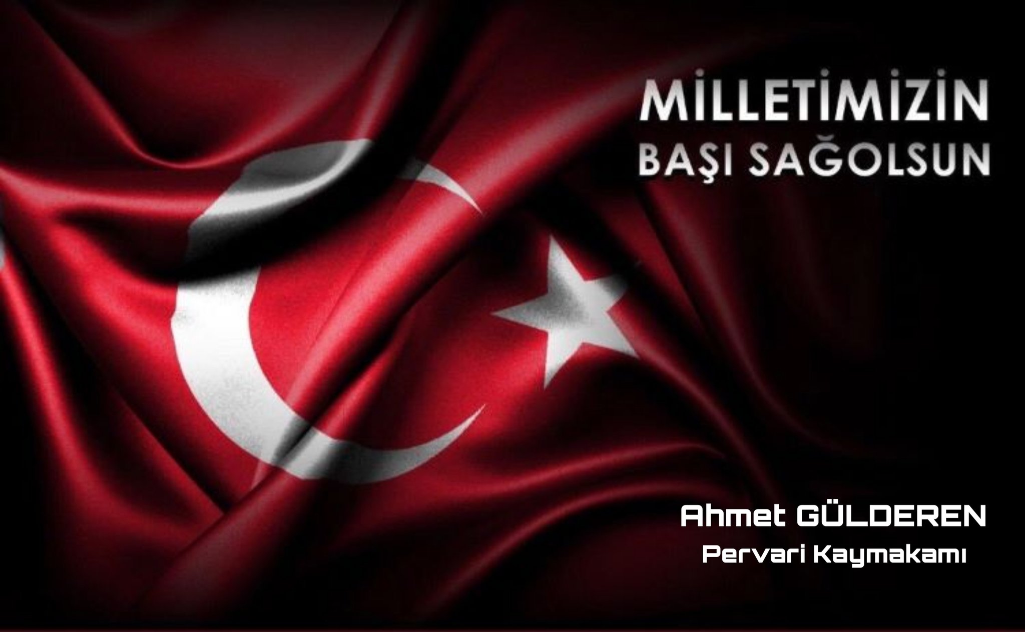 Pervari Kaymakamlığından Başsağlığı Mesajı