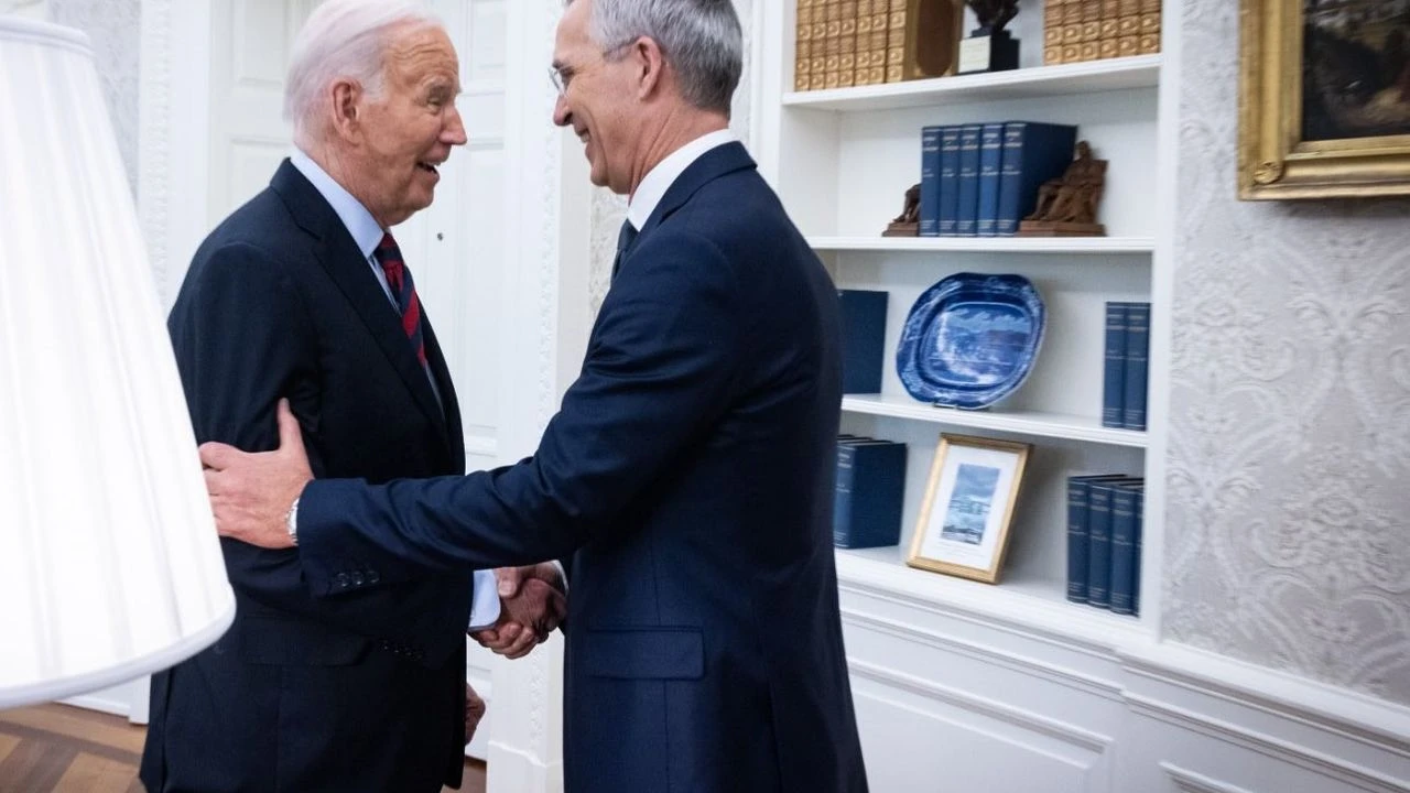 NATO Genel Sekreteri, Biden ile görüştü
