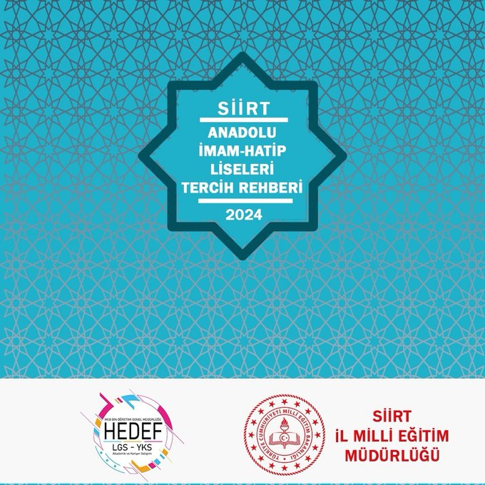 Siirt’te İmam Hatip Liselerine Tercih Rehberi Yayında | Siirt Olay Haber Siirt’te İmam Hatip Liselerine Tercih Rehberi Yayında | Siirt Olay Haber