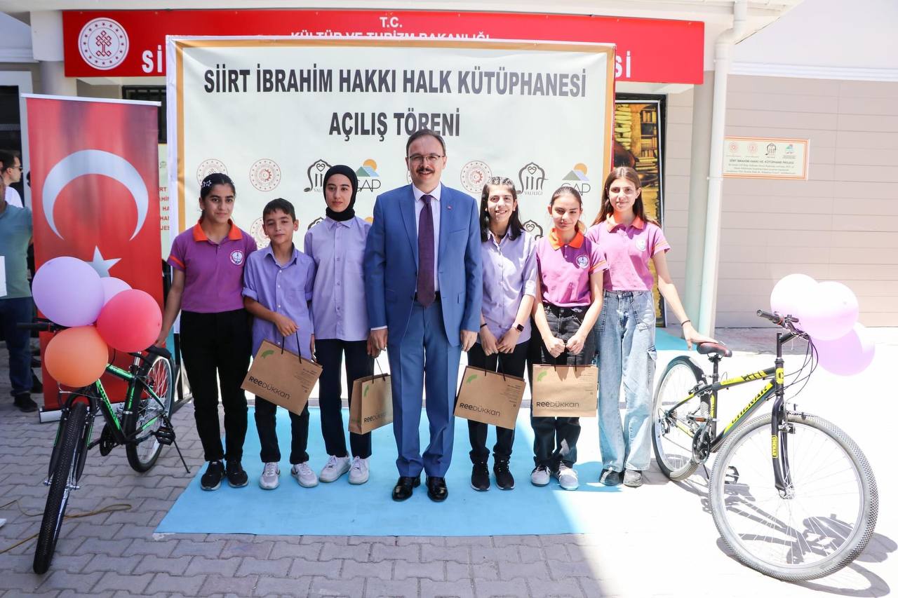 Siirt’te İbrahim Hakkı Halk Kütüphanesi Hizmete Açıldı | Siirt Olay Haber Siirt’te İbrahim Hakkı Halk Kütüphanesi Hizmete Açıldı | Siirt Olay Haber