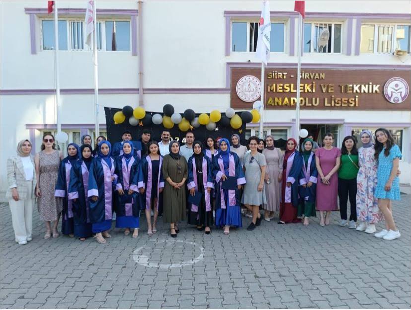 Şirvan’da Liselilere Mezuniyet Töreni | Siirt Olay Haber Şirvan’da Liselilere Mezuniyet Töreni | Siirt Olay Haber