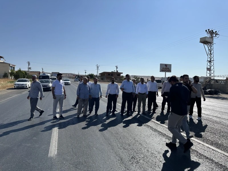 Batman Hüda Par Milletvekili Yolu Kapattı