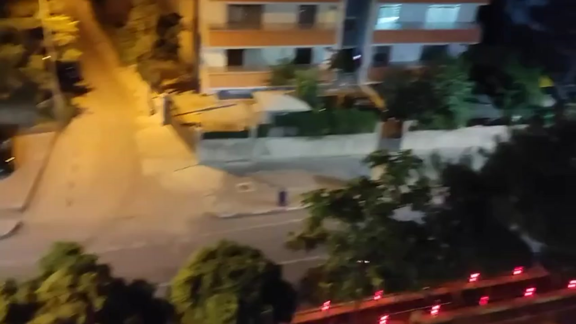VİDEO- Siirt’te Motosiklet Sürücüsü Bezdirdi