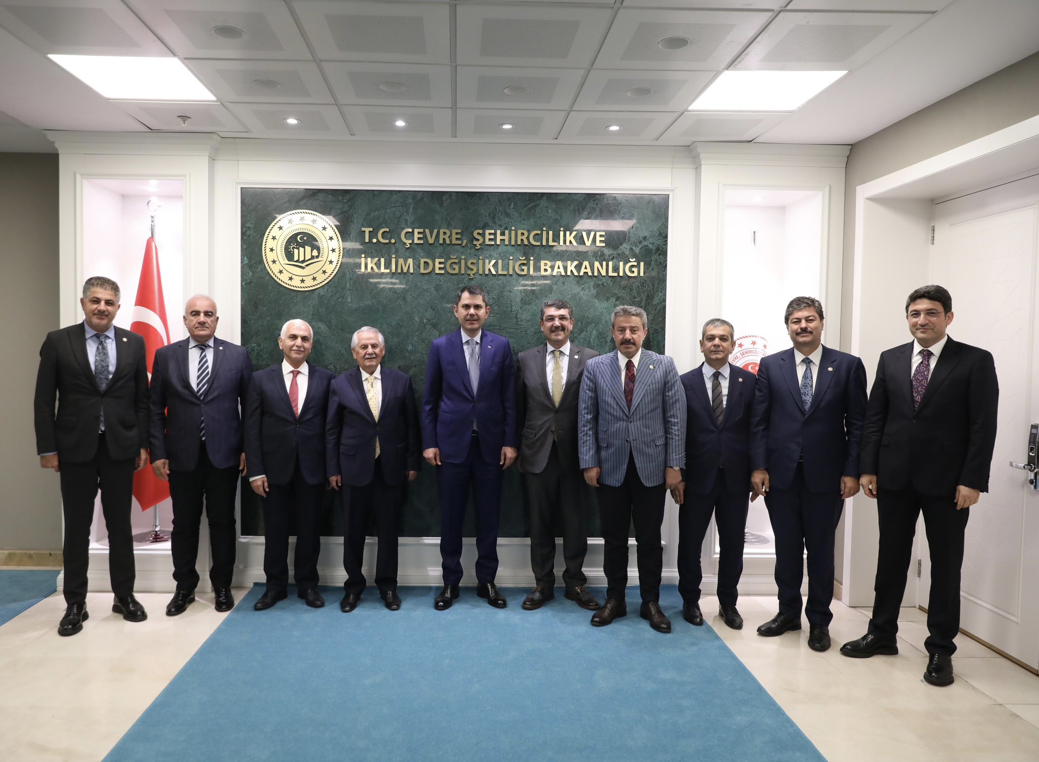 Siirt Milletvekilinden Murat Kurum’a Hayırlı Olsun Ziyareti