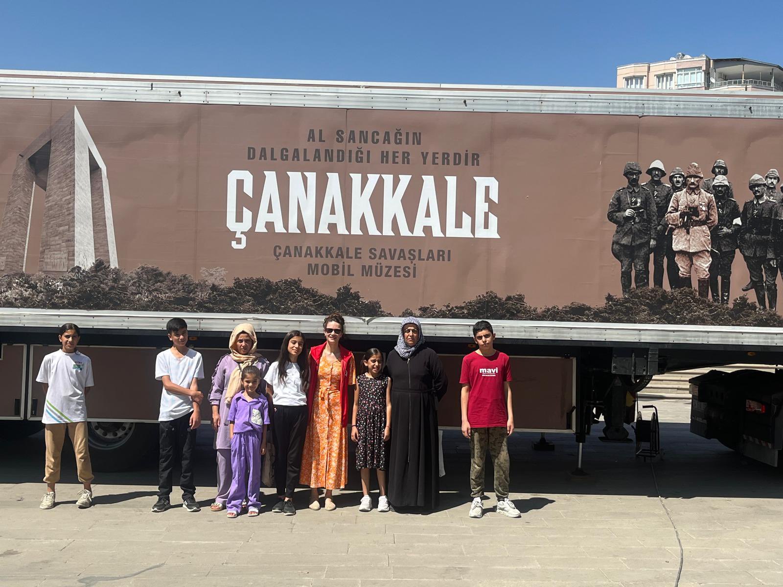 Siirtli Çocuklar Yeniden Çanakkale Müzesinde