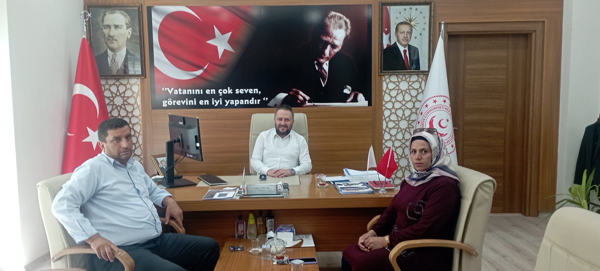 İyi Parti Heyetinden Siirt’e Atanan Müdüre Ziyaret