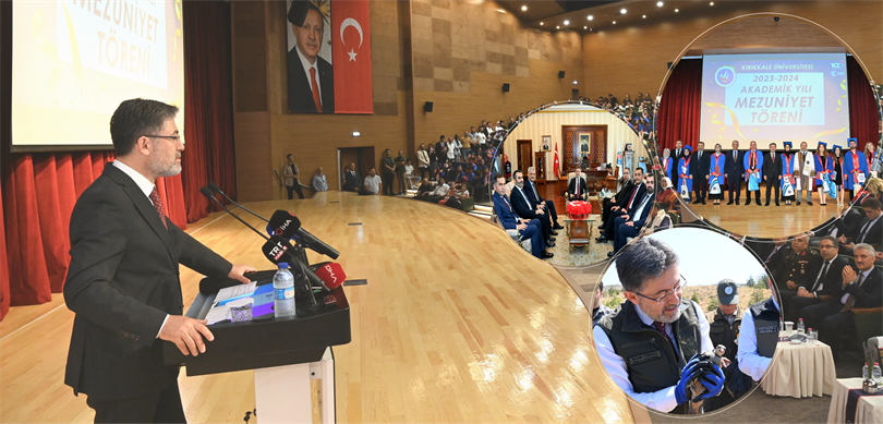 Bakan Yumaklı, Kırıkkale Üniversitesi Mezuniyet Töreninde Konuştu