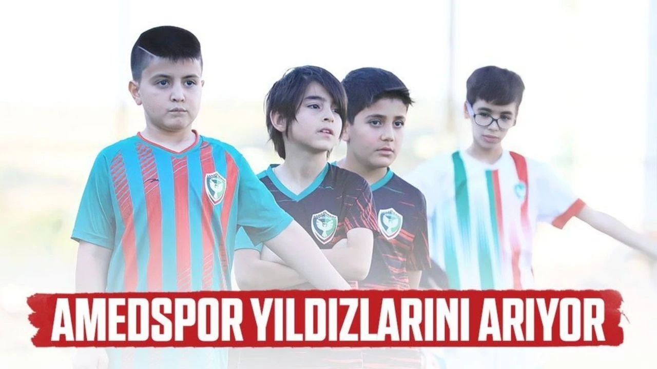 Amedspor Küçük Yetenekleri Arıyor