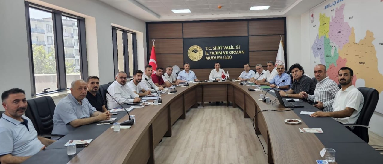 Siirt Tarım ve Orman İl Müdürlüğü 2024 Yılı 1. Değerlendirme Toplantısı Yapıldı