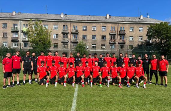 U16 Millî Takımı, Letonya Karşısında