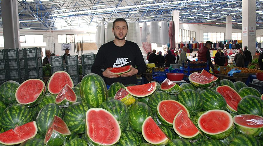 Siirt’te Karpuz Ayağa Düştü