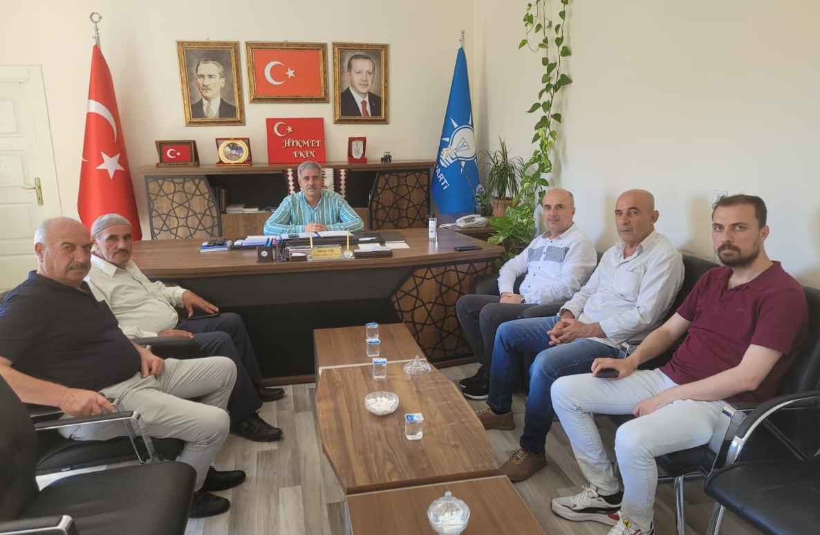 Siirt’te Vatandaştan AK Parti Siirt Merkez İlçe Başkanına Ziyaret