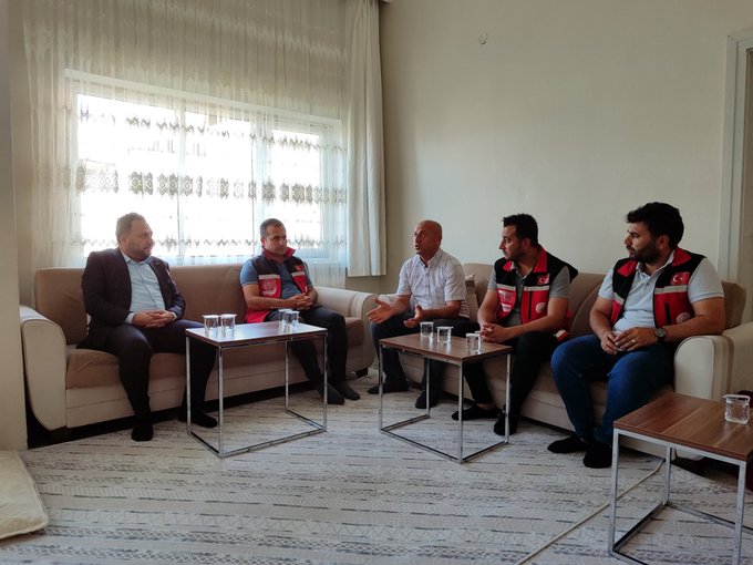 Siirt Aile ve Sosyal Hizmetlerden Başsağlığı Ziyareti