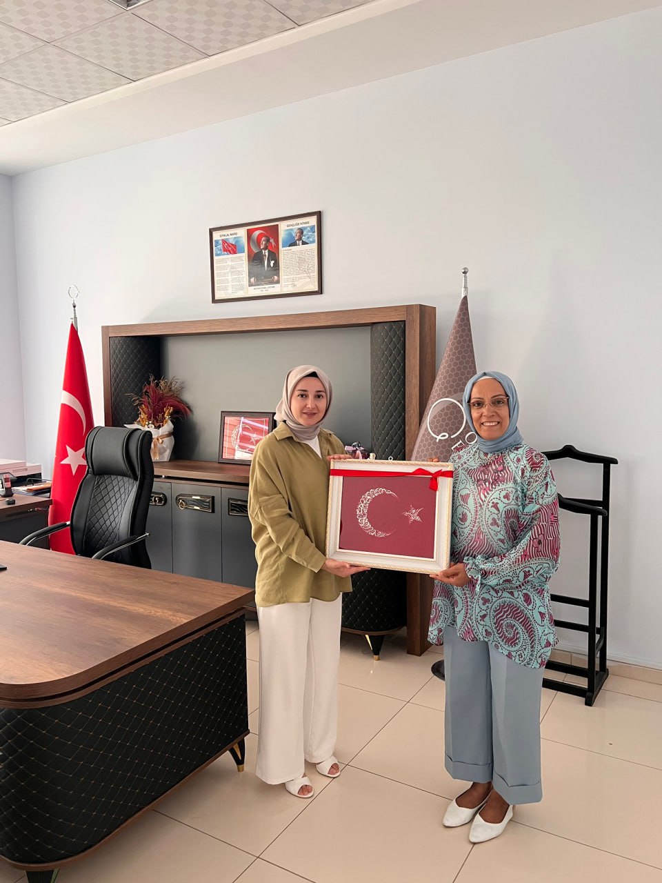 Siirt Olgunlaşma Enstitüsü Yeni Müdürüne Ziyaret