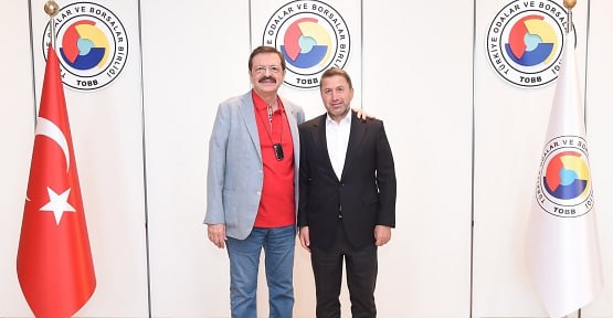 Siirt TSO Başkanı Güven Kuzu’dan TOBB Başkanı Rıfat Hisarcıklıoğlu’na Ziyaret