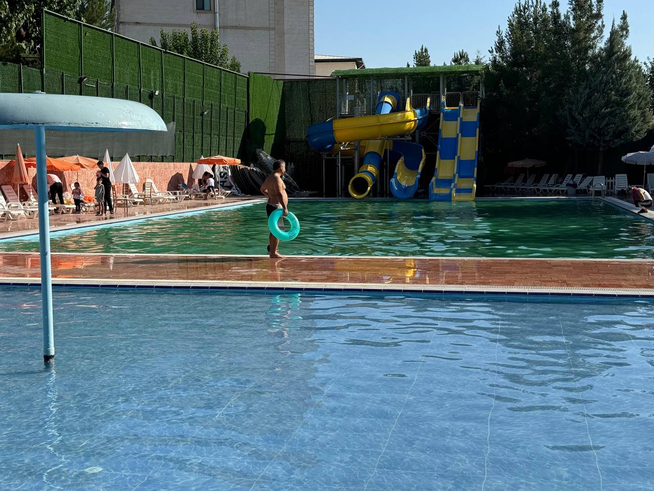 Siirt’te Yüzme Havuzları Temizleniyor