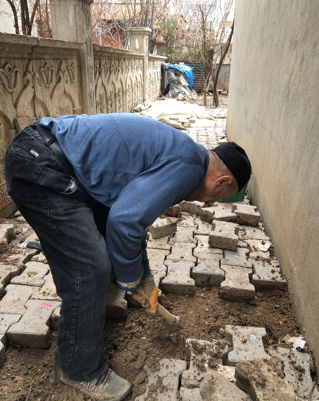 Siirt’te Kendi Evini Kendisi Yaptı