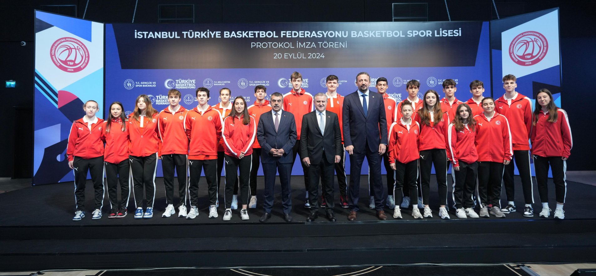“İSTANBUL TBF BASKETBOL SPOR LİSESİ” PROTOKOLÜ İMZALANDI