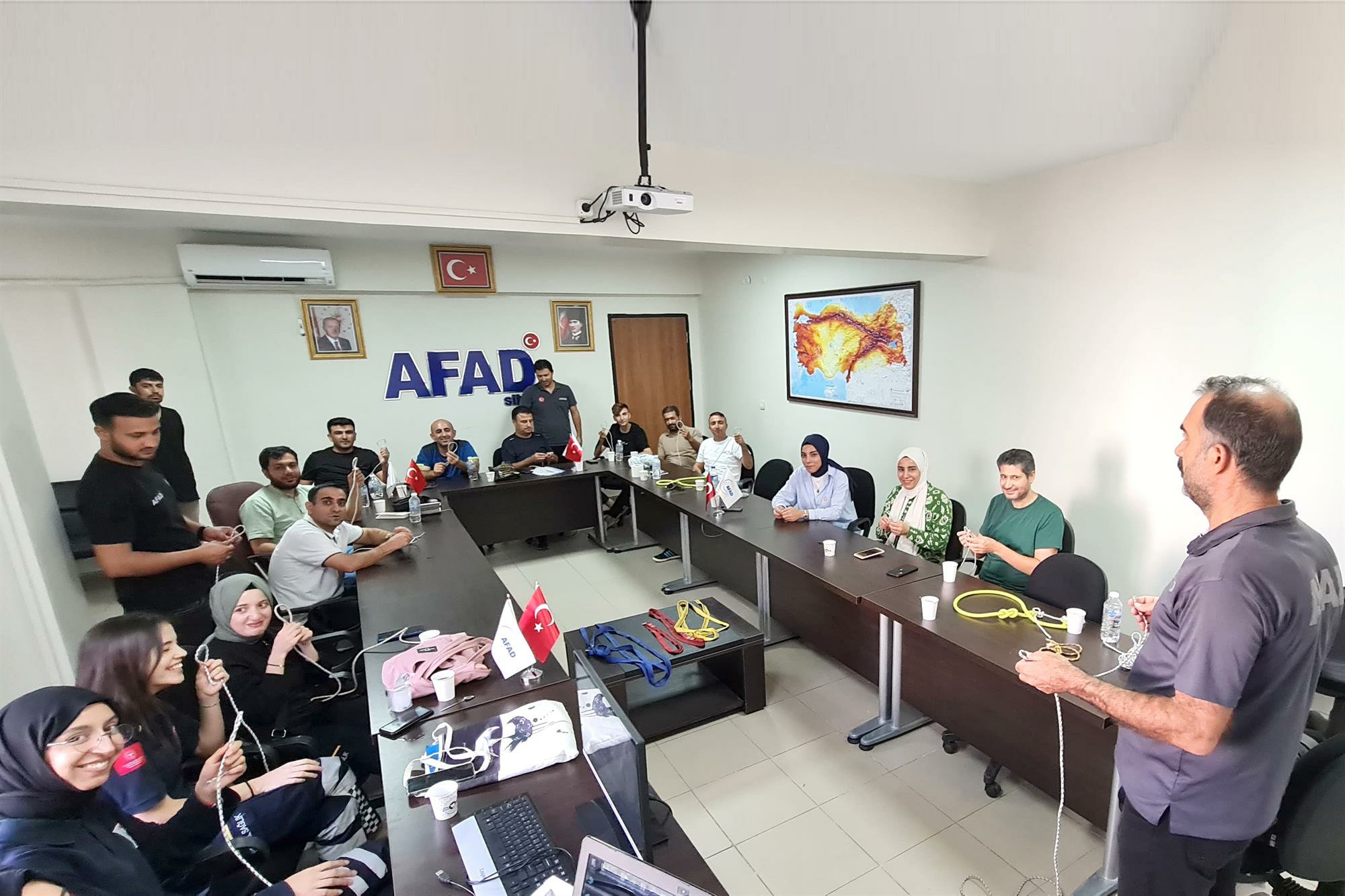 Siirt Üniversitesi Afet ve Acil Durum Koordinatörlüğü Üye Sayısı Artıyor