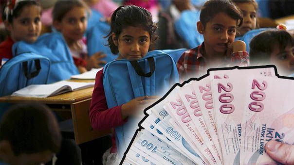 Çocuğu okula giden ailelere 4 bin 312 ila 7 bin 761 lira verilecek!