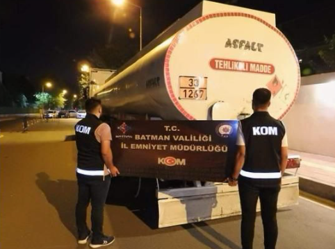 Siirt Çevre Yolunda Kaçak Akaryakıt!