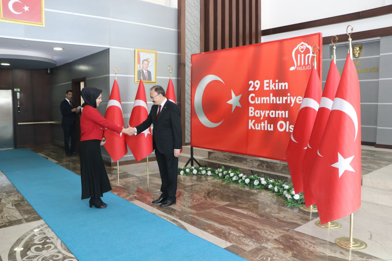 Siirt Valisi Kızılkaya Tebrikleri Kabul Etti | Siirt Olay Haber Siirt Valisi Kızılkaya Tebrikleri Kabul Etti | Siirt Olay Haber