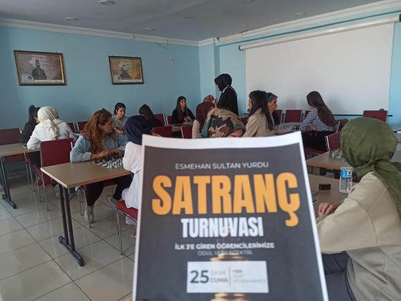 Siirt’te Satranç Turnuvası
