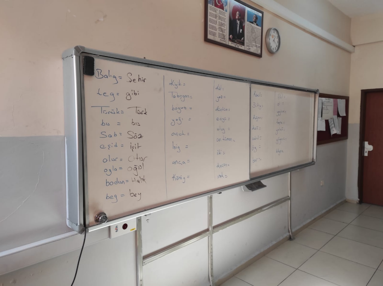 Siirtli Öğrencilerden “Dilimizin Zenginlikleri Projesi”