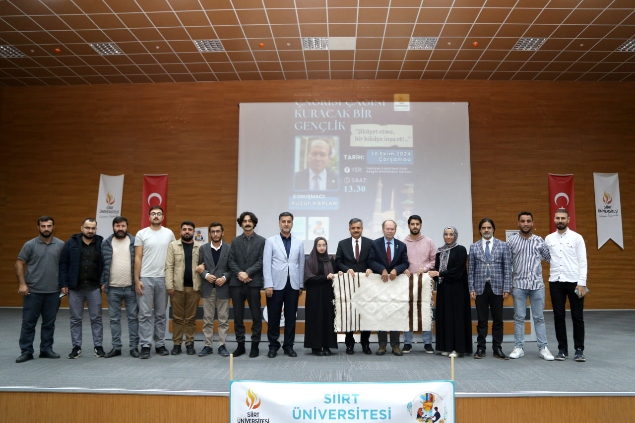 Siirt Üniversitesinde “Çağrısı Çağını Kuran Gençlik” Konferansı | Siirt Olay Haber Siirt Üniversitesinde “Çağrısı Çağını Kuran Gençlik” Konferansı | Siirt Olay Haber
