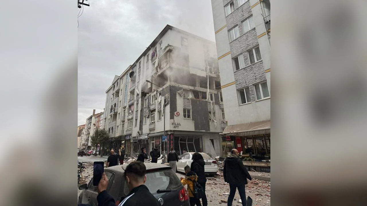 Çorum’da şiddetli patlama: 1 ölü, 16 yaralı