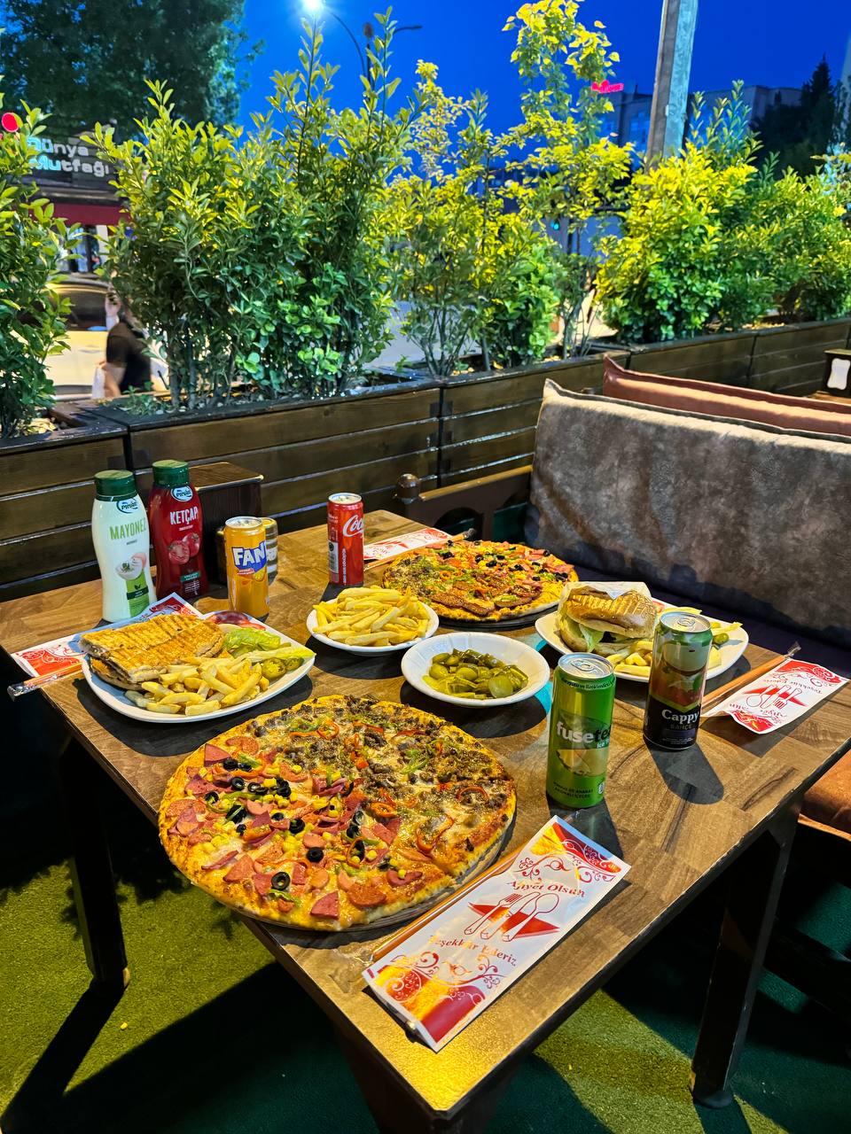 Siirtli Vatandaşlar Fast Food Tercih Ediyor