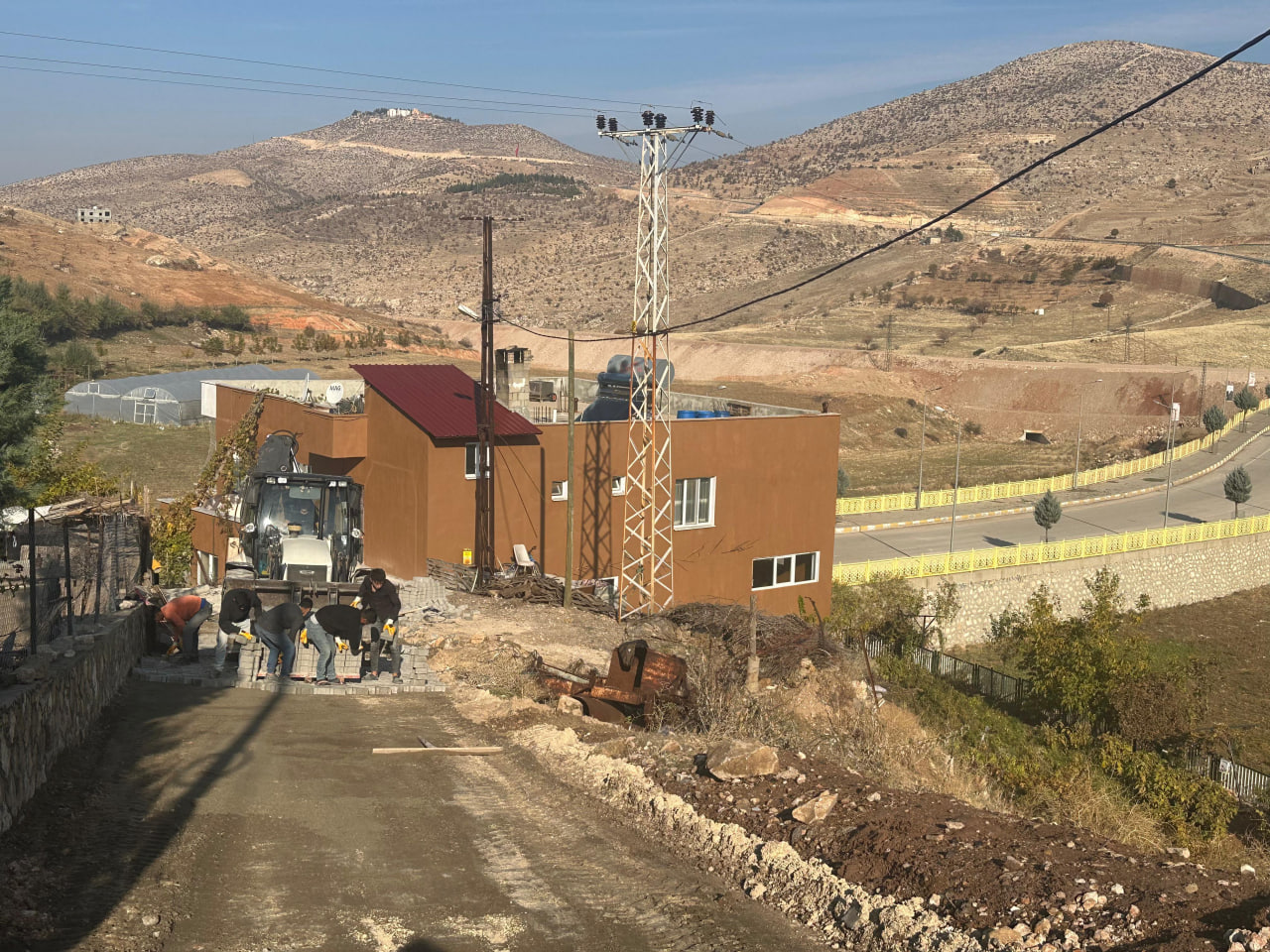 Siirt – Eruh’ta Parke Yapım İşlemleri Devam Ediyor