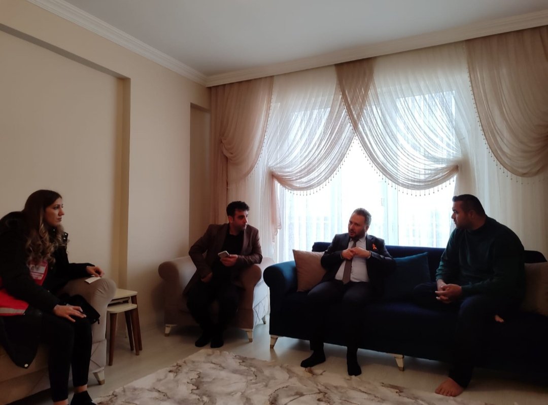 Siirt Aile ve Sosyal Hizmetlerden Hane Ziyareti