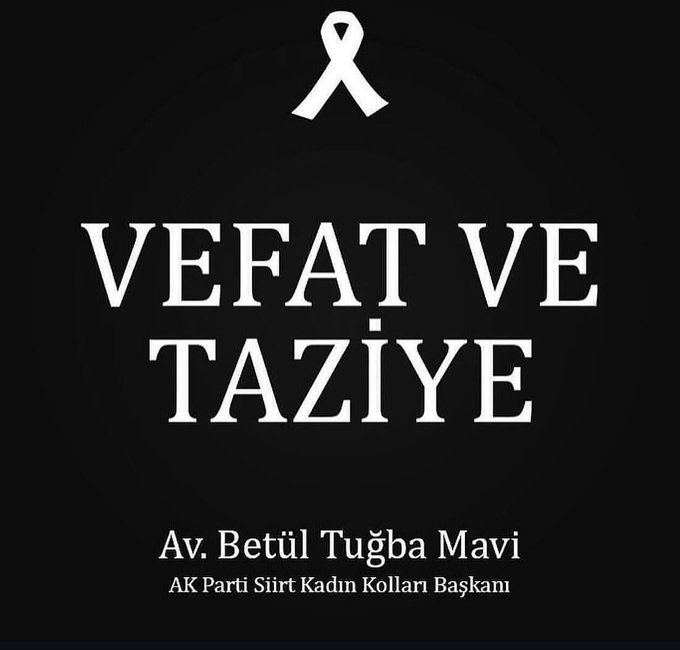 Siirt Ak Kadın Kollarından Taziye Ziyareti