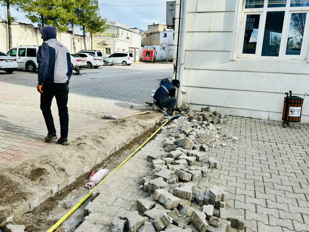 Siirt Kurtalan Belediyesi Hizmet Binası İçin Doğalgaz Bağlantı Çalışmalarını Tamamladı