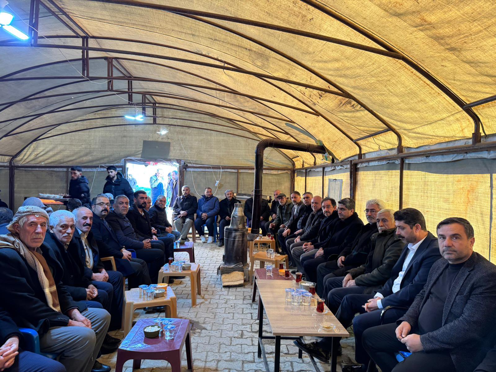 DEVA Partisi Siirt Teşkilatından Gürzova Köyü’ne Taziye Ziyareti