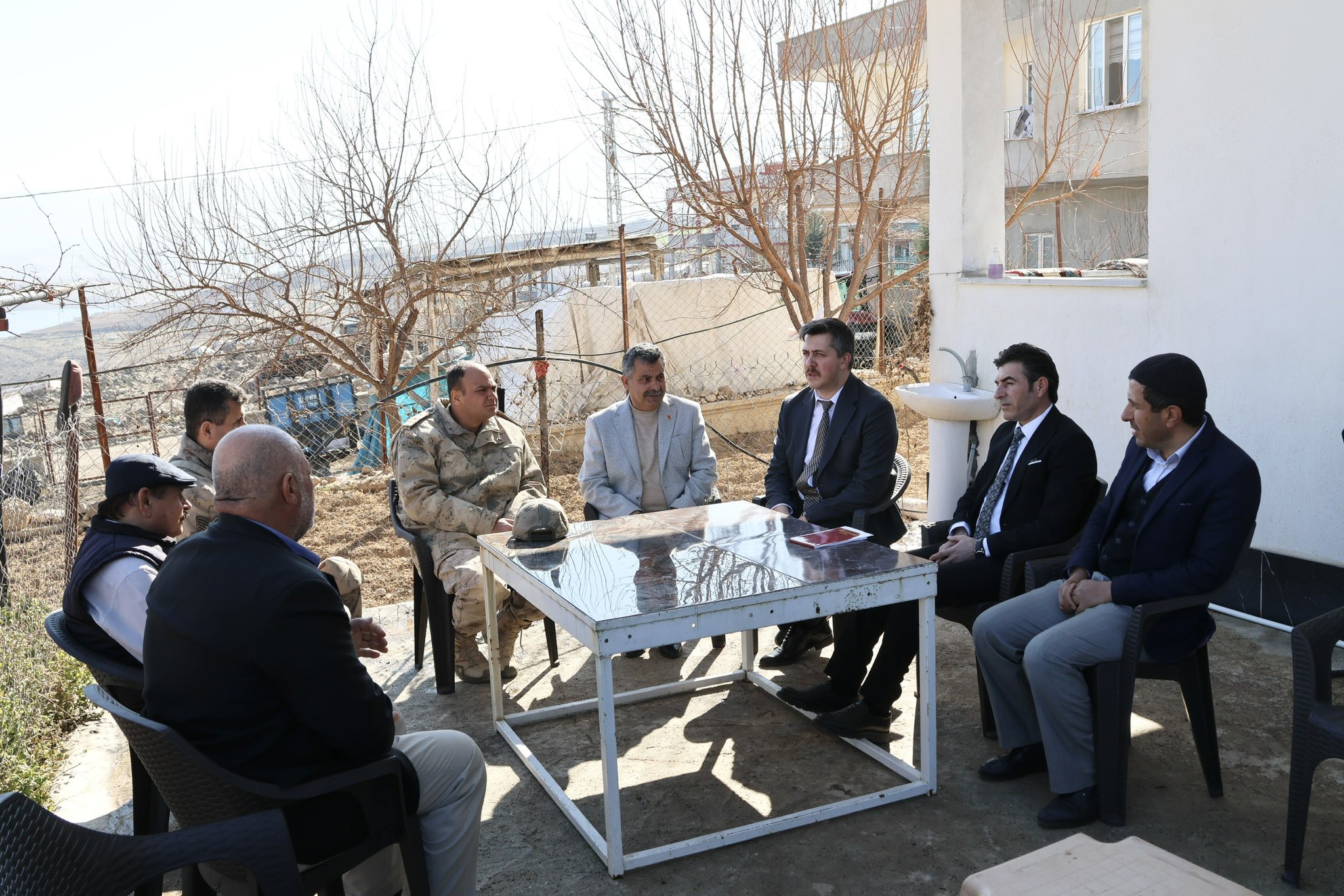 Siirt – Kurtalan Kaymakamı Samet Serin Çeltikbaşı Köyü’nü Ziyaret Etti