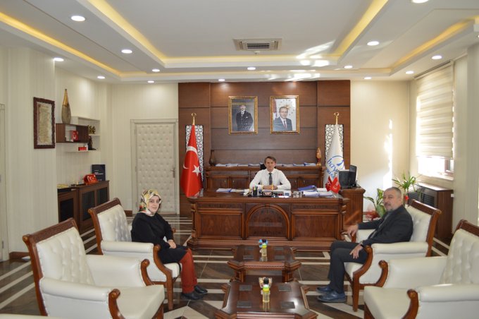 Siirt – Baykan AK Parti İlçe Teşkilatından Kaymakam Özcan’a Ziyaret