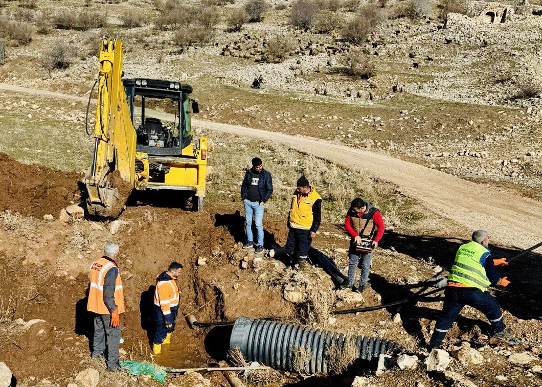 Kurtalan’da Su Arızası Giderildi