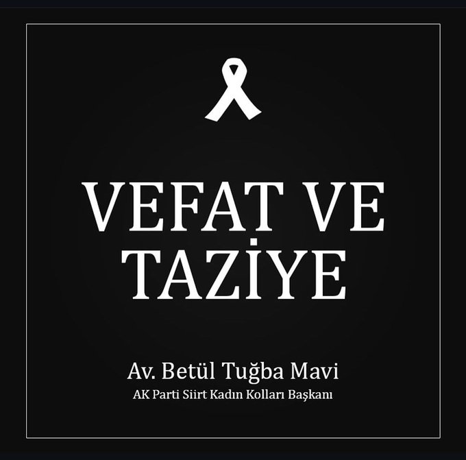 Siirt AK Parti Kadın Kolları Marakçı Ailesinin Taziyesine Katıldı
