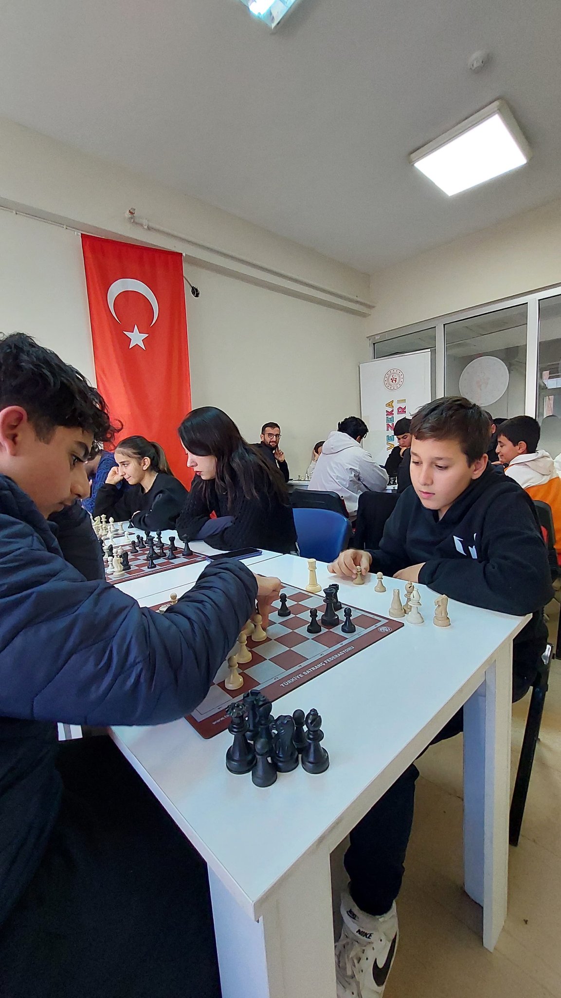 Siirt Gençlik Merkezleri Kış Kulübü Etkinliklerinde Satranç Heyecanı