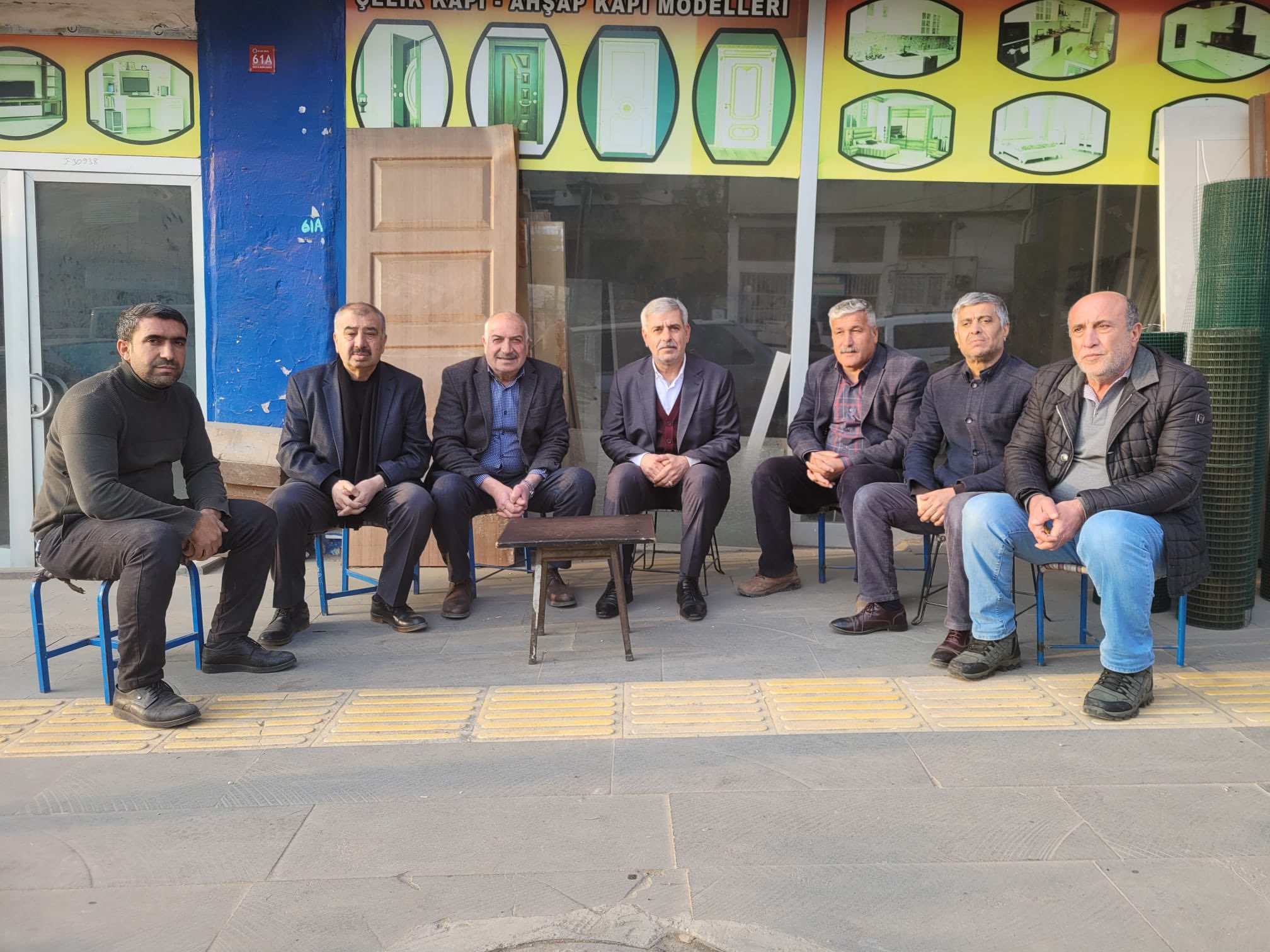 Siirt Merkez İlçe Başkanı Ekin Esnafları Ziyaret Etti