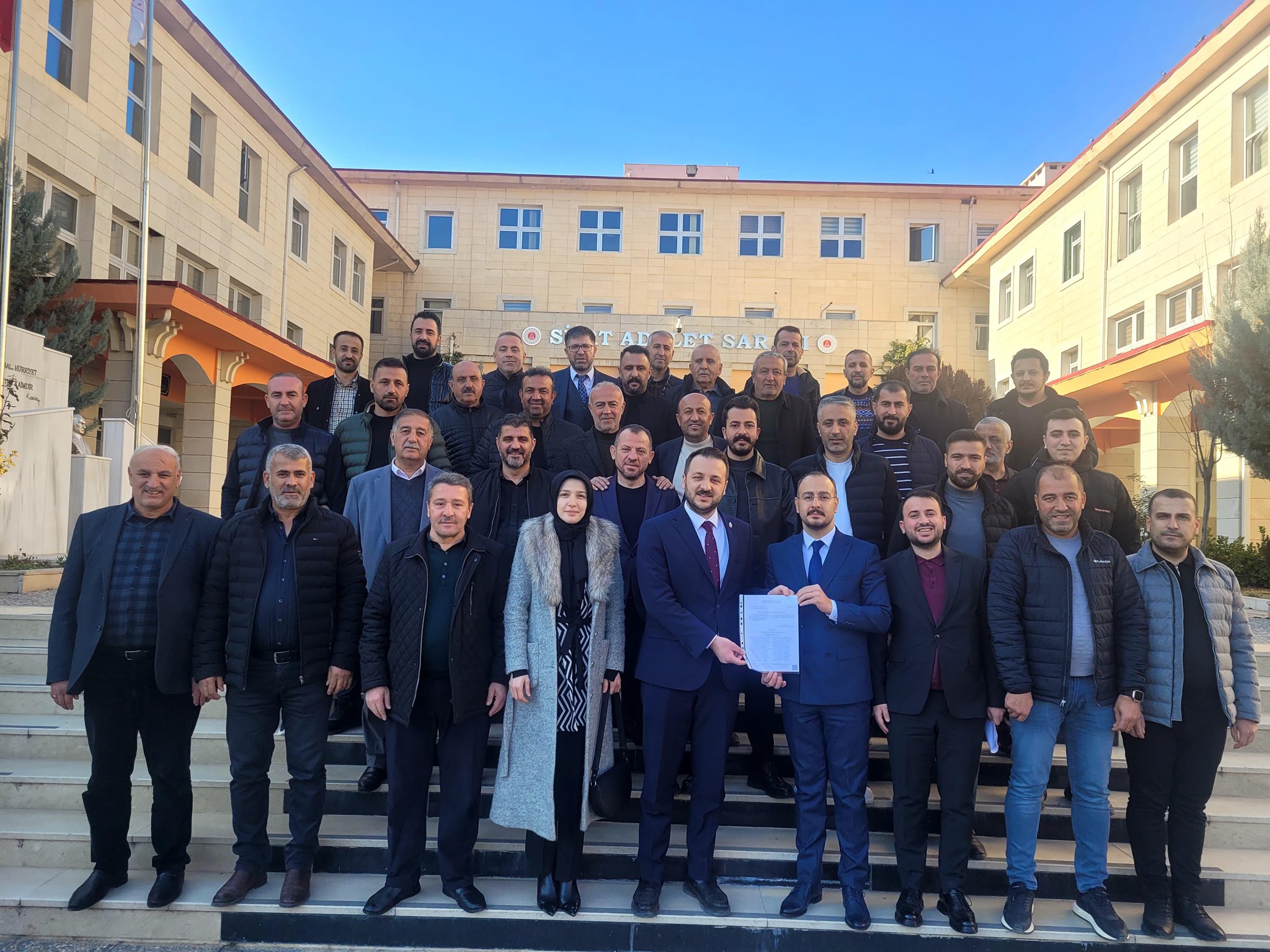 Özturan Ak Parti Siirt İl Başkanlığı Görevine Resmen Başladı