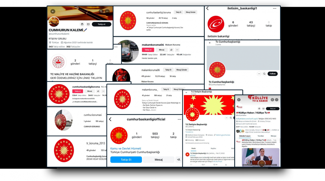 Kamu kurumlarının ismini kullanan sahte sosyal medya hesaplarıyla ilgili açıklama