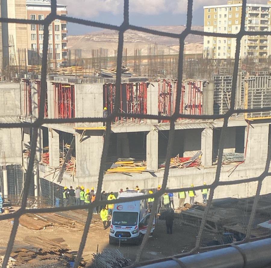 Siirt’te Bir İşçi İnşaattan Düştü