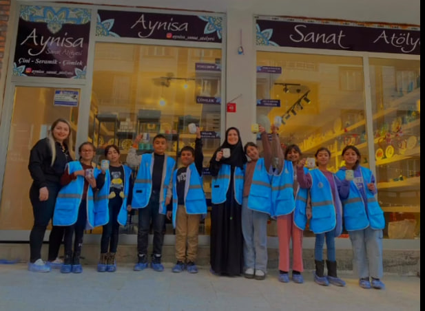 Siirt’te Çocuklar Sanat Atölyesini Ziyaret Etti