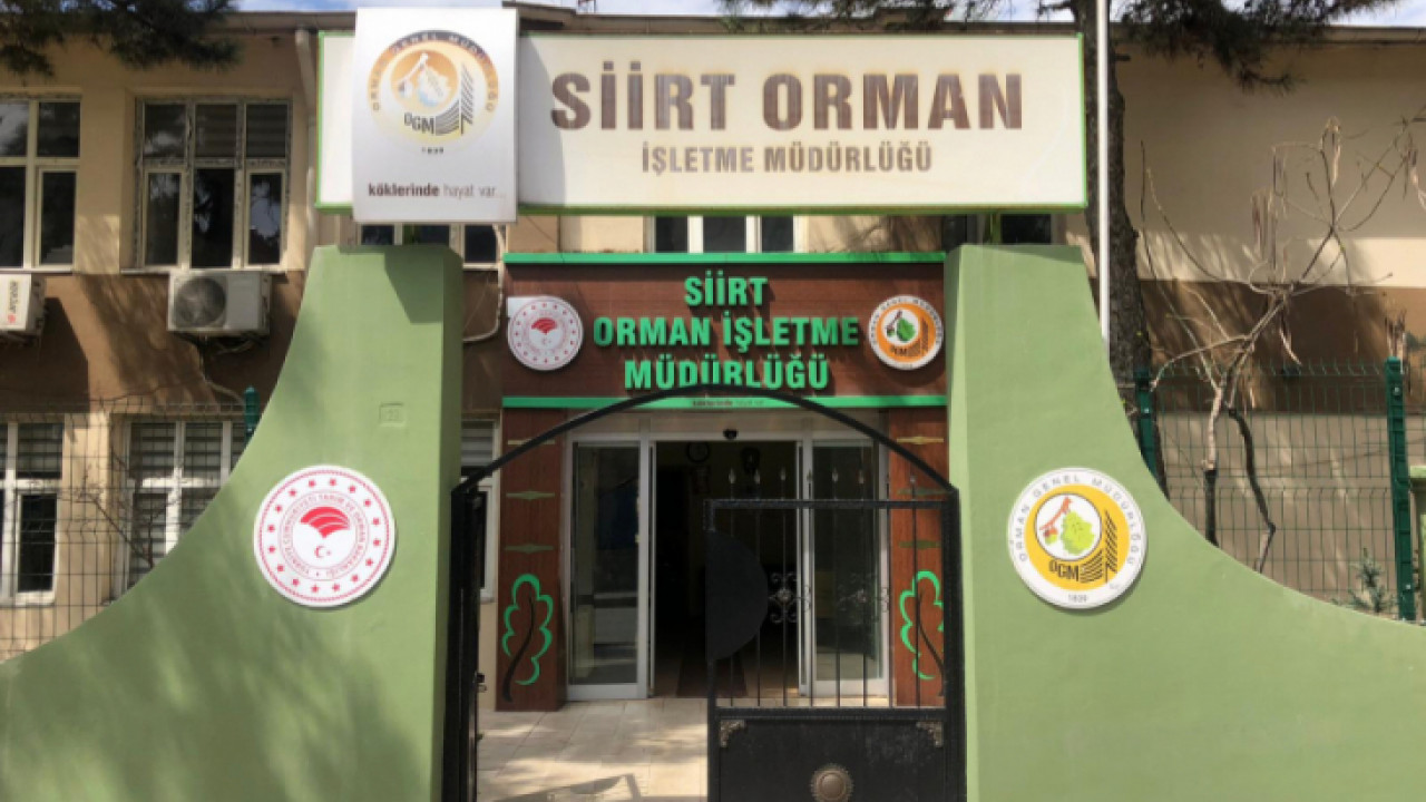 Siirt 2024 Yılı Orman İşletme Müdürlüğünün Faaliyetleri